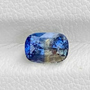 Bi Color Sapphire Sri Lanka – Cushion Shape Heated 1.40ct