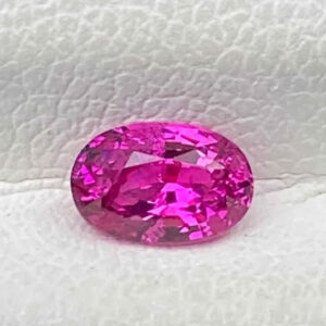 Ceylon Hot Pink Sapphire – Oval Cut Unheated Gemstone 0.60ct