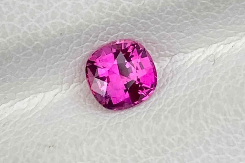 Ceylon Pink Sapphire – Cushion Cut Heated Gemstone 0.70ct - Image 2